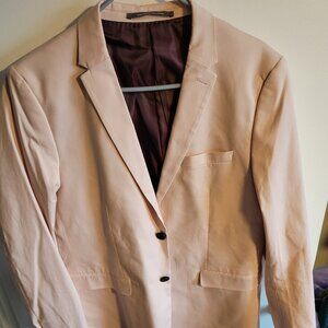H&M men's pink suit